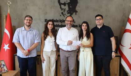 'Söz Gençte' heyetinden Sadıkoğlu'na ziyaret