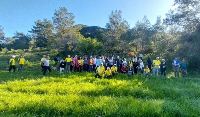 Dağcılık Spor Derneği Koruçam’da yürüyüş düzenledi