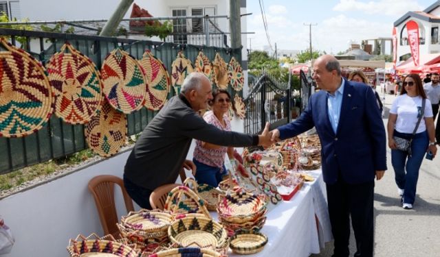 Cumhurbaşkanı Ersin Tatar, Kalavaç Kültür ve Sanat Festivali’ne katıldı