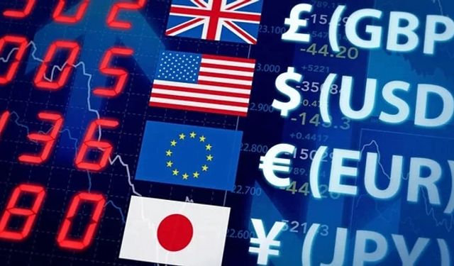 Euro 34,85, sterlin 40,80, dolar 32,55 liradan işlem görüyor