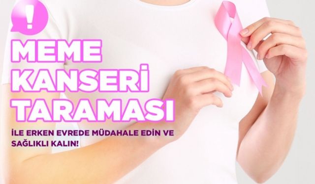 Kıbrıs Türk Tabipleri Odası, meme kanserinde tarama yöntemleri ile ilgili açıklama yaptı