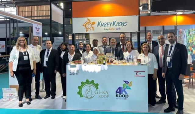 Kuzey Kıbrıs, Mezopotamya Turizm ve Gastronomi Fuarı’nda: Yöresel ürünler ikram ediliyor