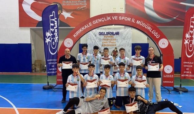 TMK Yıldız Erkek Futsal Takımı bölge şampiyonu oldu!
