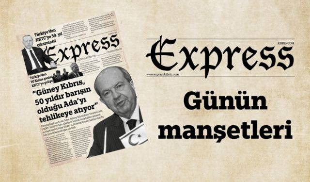 18 Temmuz 2024 KKTC-TC Gazete Manşetleri