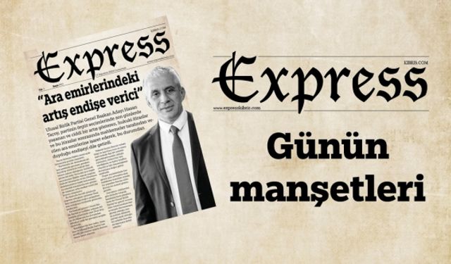 17 Ağustos 2024 KKTC-TC Gazete Manşetleri