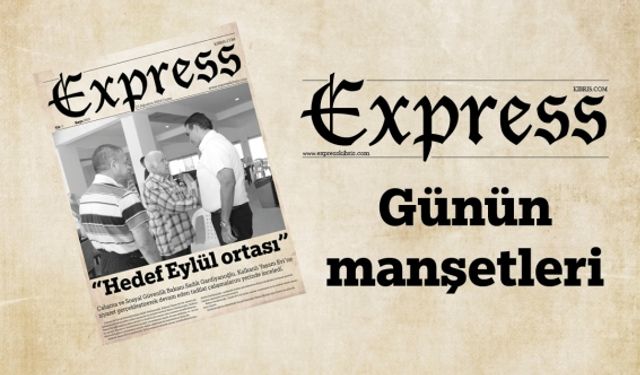 23 Ağustos 2024 KKTC-TC Gazete Manşetleri