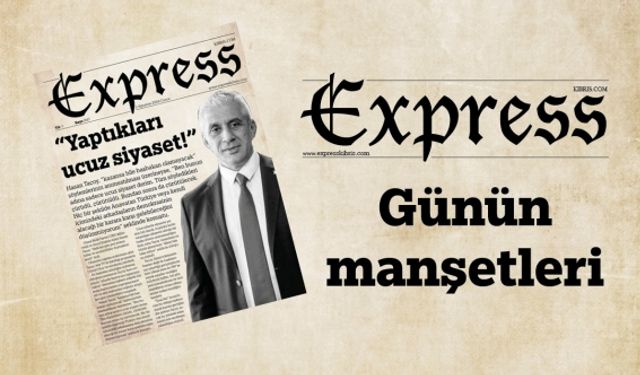 2 Ağustos 2024 KKTC-TC Gazete Manşetleri