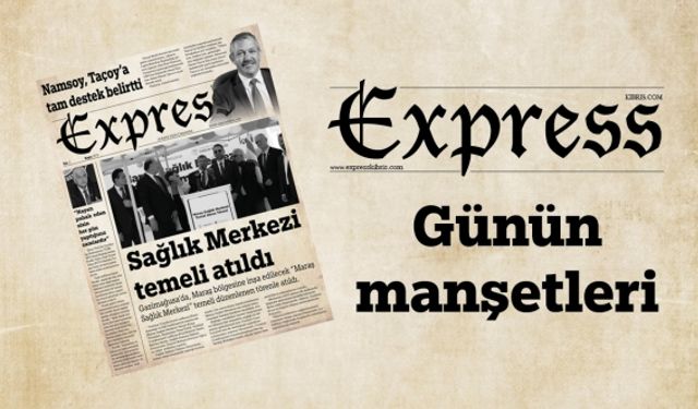 18 Eylül 2024 KKTC-TC Gazete Manşetleri