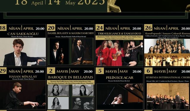 20. Uluslararası Bellapais İlkbahar Müzik Festivali başlıyor
