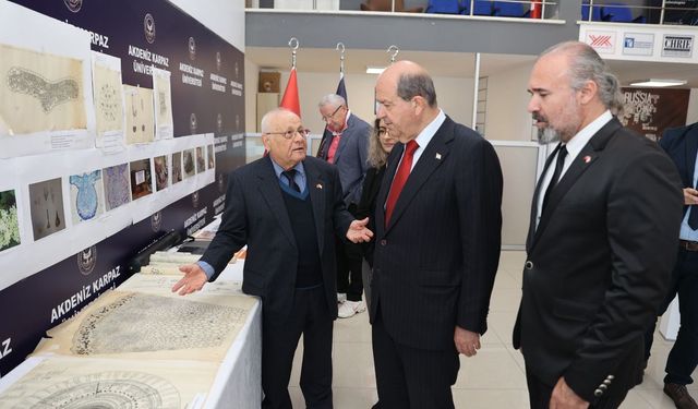 Cumhurbaşkanı Tatar, “Doğanın Mühendisliği” isimli serginin açılışına katıldı