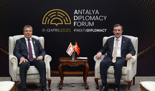 Cumhurbaşkanı Yardımcısı Yılmaz, Başbakanı Üstel ile görüştü