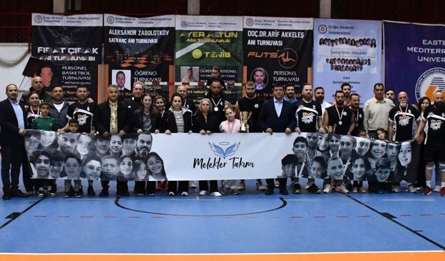 DAÜ’de Şampiyon Melekler anısına düzenlenen voleybol turnuvası tamamlandı