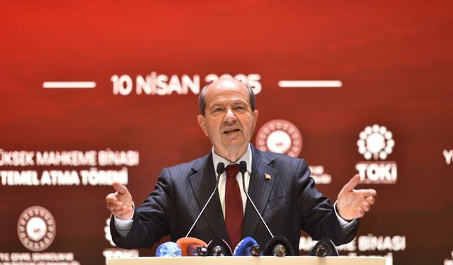 “KKTC’nin egemenliğinin bağımsızlığının sembolü, kalbinin atacağı müthiş bir eser inşa ediliyor”