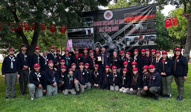 Kıbrıs Türk İzcilik Federasyonu, Samsun'da Kurtuluşa İlk Adım Milli Bilinç Kampı'na katıldı