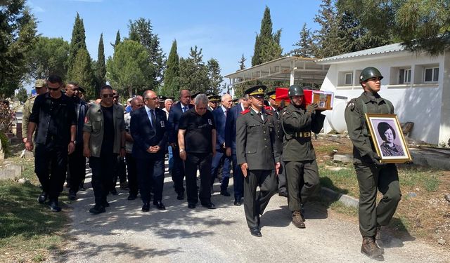 Şehit Ayşe Ramadan askeri törenle defnedildi
