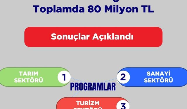 YAGA koordinasyonunda yürütülen ve TC kaynaklarıyla finanse edilen 92 proje için 80 milyon TL kaynak tahsis edildi