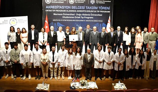 DAÜ-MÜ Uluslararası Ortak Tıp Programı Akreditasyon Belgesi’ni aldı