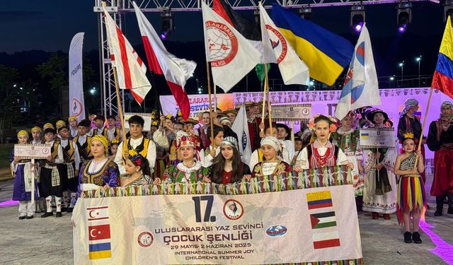 FOGEM 17. Uluslararası Yaz Sevinci Çocuk Şenliği sona erdi
