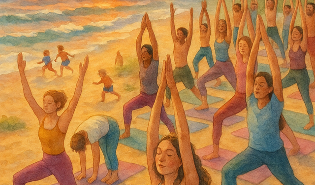 Girne Belediyesi cumartesi günü ücretsiz yoga etkinliği düzenliyor
