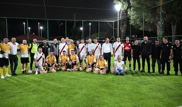 Meclis Futbol Takımı, Belediye Başkanları ile maç yaptı