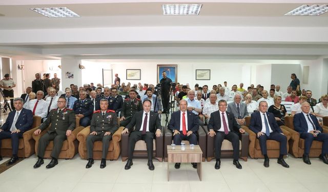 1 Ağustos Toplumsal Direniş Bayramı nedeniyle TMT Mücahitler Derneği’nde tören düzenlendi