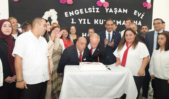 Engelsiz Yaşam Evi 1. yıl kutlama etkinliği yapıldı