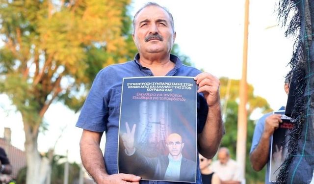 Kenan Ayaz için destek gösterisi