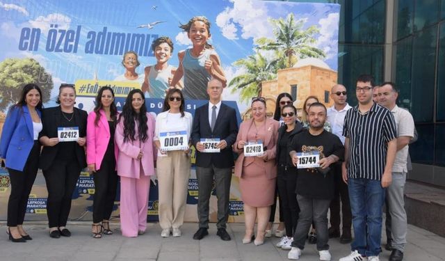 Çalışma ve Sosyal Güvenlik Bakanlığı Lefkoşa Maratonu'na kayıt yaptırdı