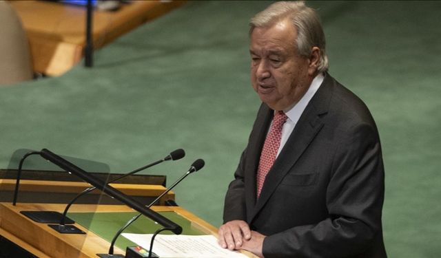 Guterres: 'Son on yıl, tarihin en sıcak yıllarıydı. Okyanus ısısı rekor kırarken, ekosistemleri yok ediyor'