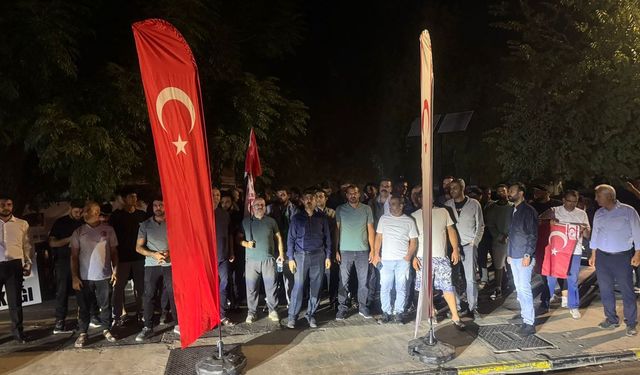 İsrail'in Küresel Sumud Filosu'na müdahalesi Lefkoşa'da protesto edildi