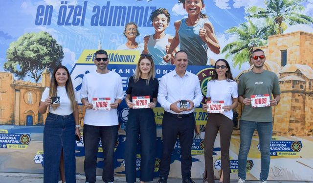 Kahve Dünyası Lefkoşa Maratonu'na ilk 5 günde 6 binin üzerinde kayıt yapıldı