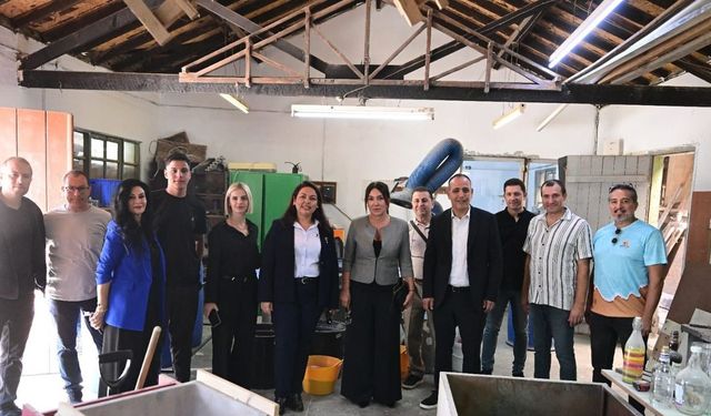 SSEML öğrencilerinden cam geri dönüşüm projesi