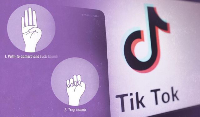 Uluslararası yardım işareti yapan çocuk ailesini kurtardı