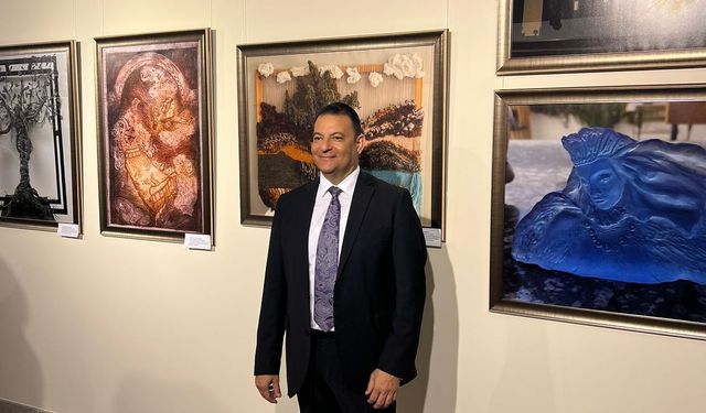 ARUCAD öğrencilerinin eserleri Bakü'de sergilendi