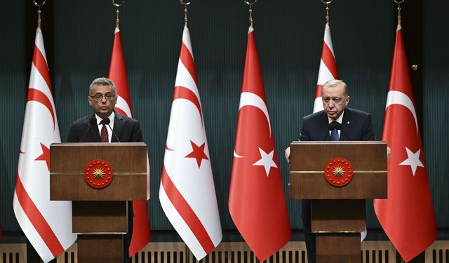 Erdoğan: 'Kıbrıs meselesinde en gerçekçi çözümün, Adada iki devletin bir arada var olmasından geçtiğine inanıyoruz'