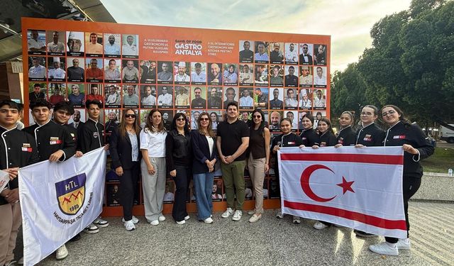 Haydarpaşa Ticaret Lisesi Gastro Antalya'da 15 madalya ile döndü