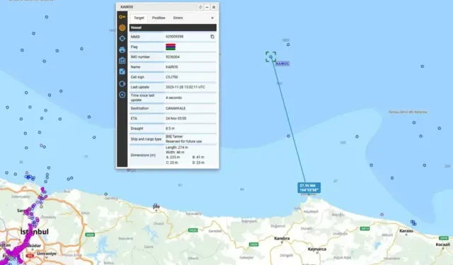 Karadeniz'de iki tankerde patlama ve yangın