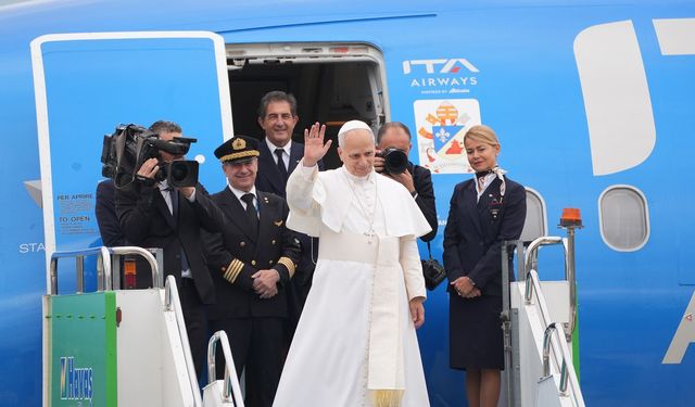 Vatikan Devlet Başkanı Papa 14. Leo Türkiye'den ayrıldı