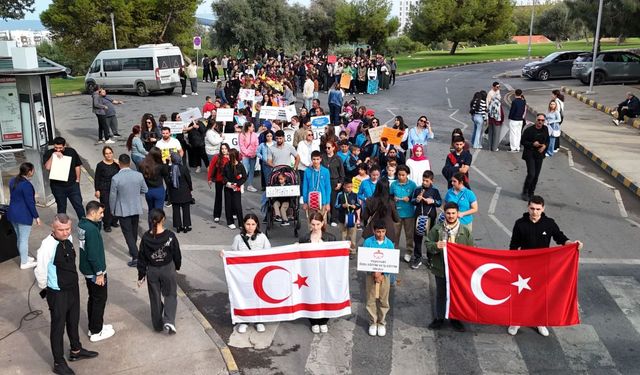 Lefke Belediyesi'nden 3 Aralık Dünya Engelliler Günü için farkındalık yürüyüşü