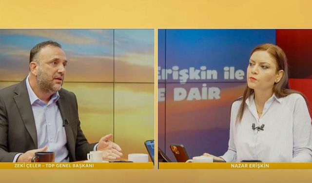 Zeki Çeler: 'Seçim kapıda, TDP'siz hükümet kurulamayacağını görüyoruz'