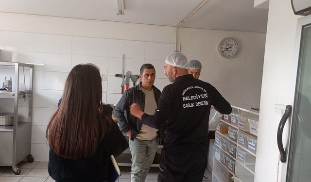 Değirmenlik Akıncılar Belediyesi aralık ayında 41 iş yerini denetledi, 3 işletmeye ceza yazdı