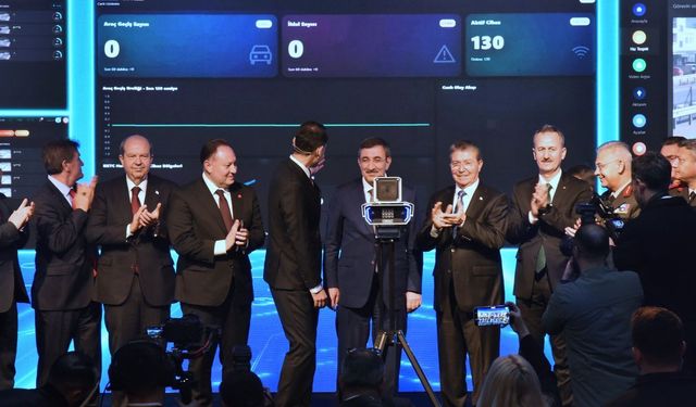 Yılmaz: 'Proje kapsamında 130 sabit ve 20 mobil olmak üzere toplam 150 yeni nesil hız tespit sistemi kuruldu'