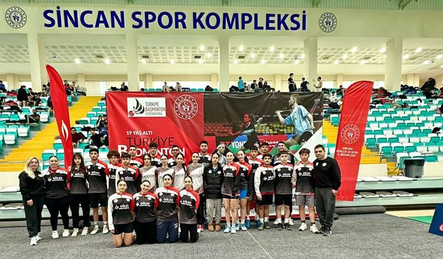 Badminton Şampiyonasında 5 kategoride 7 sporcumuz Ana Tabloda yeralmayı başardı.