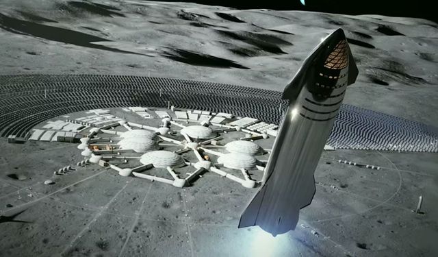 Elon Musk, SpaceX'in Ay'da 'kendi kendine büyüyen şehir' kurmaya odaklanacağını açıkladı