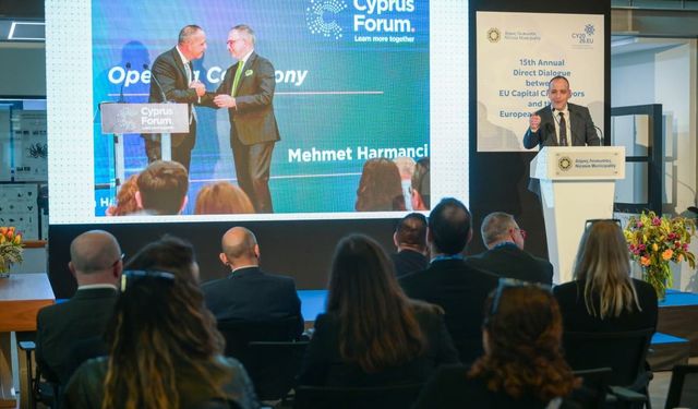 Harmancı'dan AB başkent belediye başkanlarına çağrı: 'Kıbrıs'ta yerel diplomasiyi destekleyin'