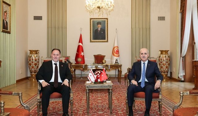 Öztürkler, TBMM Başkanı Kurtulmuş ile Ankara'da bir araya geldi