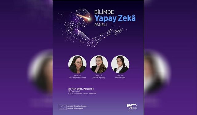 AB Bilgi Merkezi yarın 'Bilimde Yapay Zeka' paneli düzenliyor
