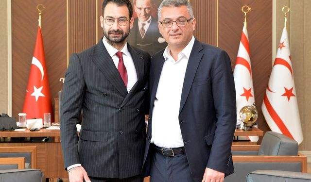 Erhürman, milli atlet Yiğitcan ile görüştü