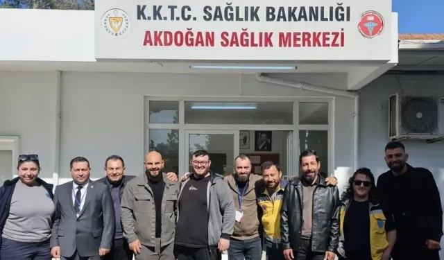 Hemşireler ve Ebeler Birliği, Mağusa, İskele ve Karpaz bölgelerindeki meslektaşlarını ziyaret etti