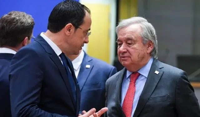 Hristodulidis-Guterres görüşmesi bugün